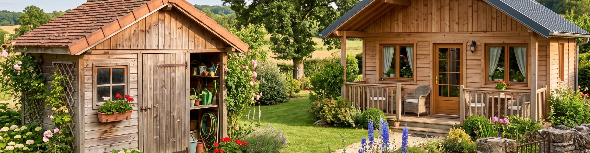 difference abri jardin classique abri jardin habitable
